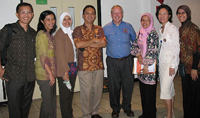 Dean Silver in Indonesia