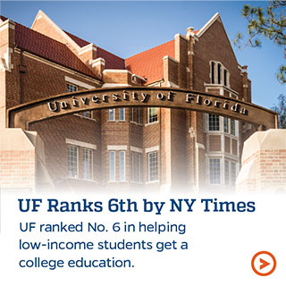 UF Ranks 6th by NY Times