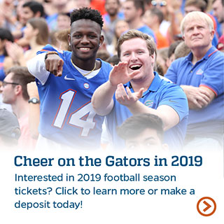 Cheer on the Gators in 2019